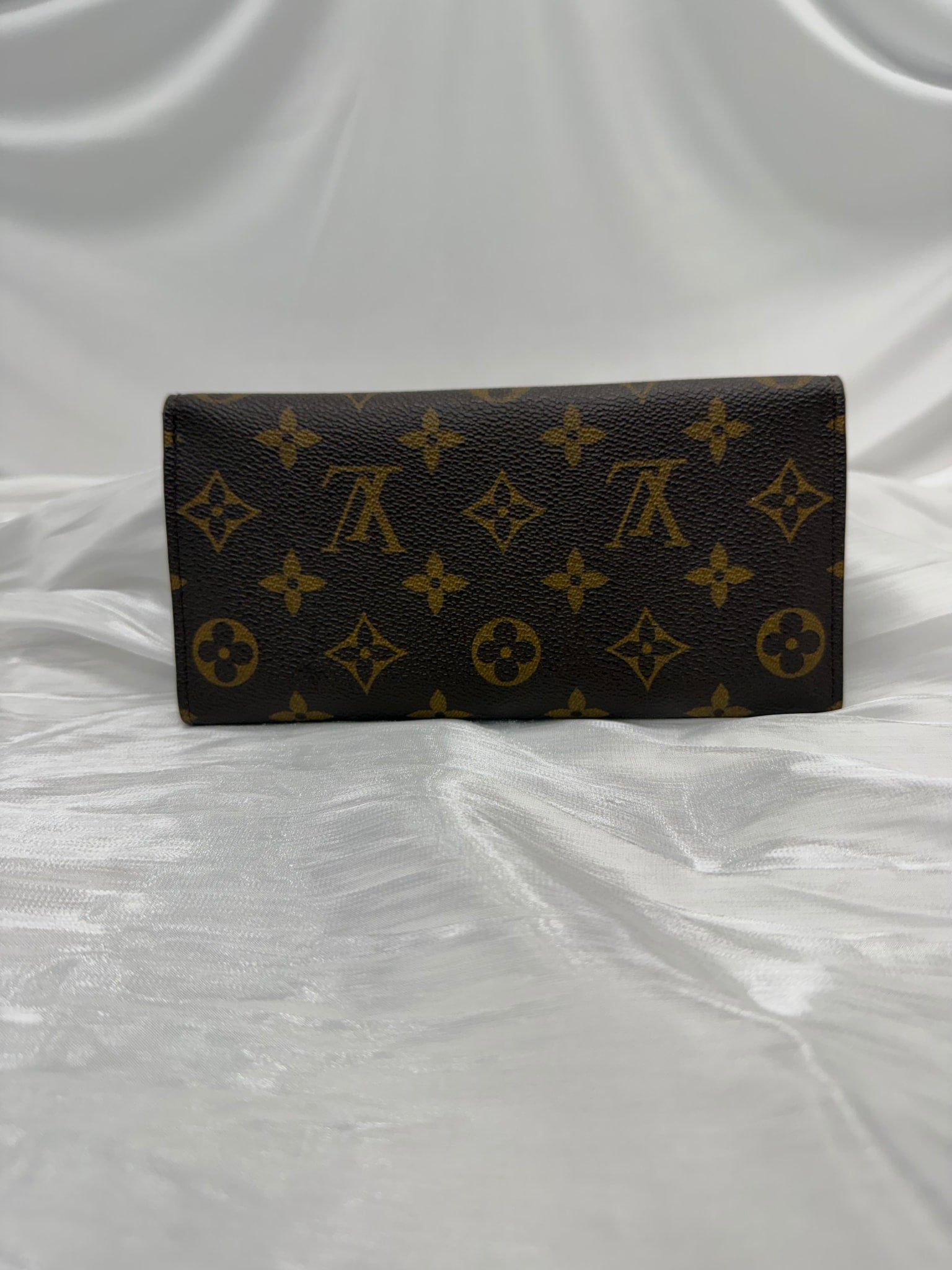 Louis Vuitton Monogram & Fuchsia Josephine Wallet