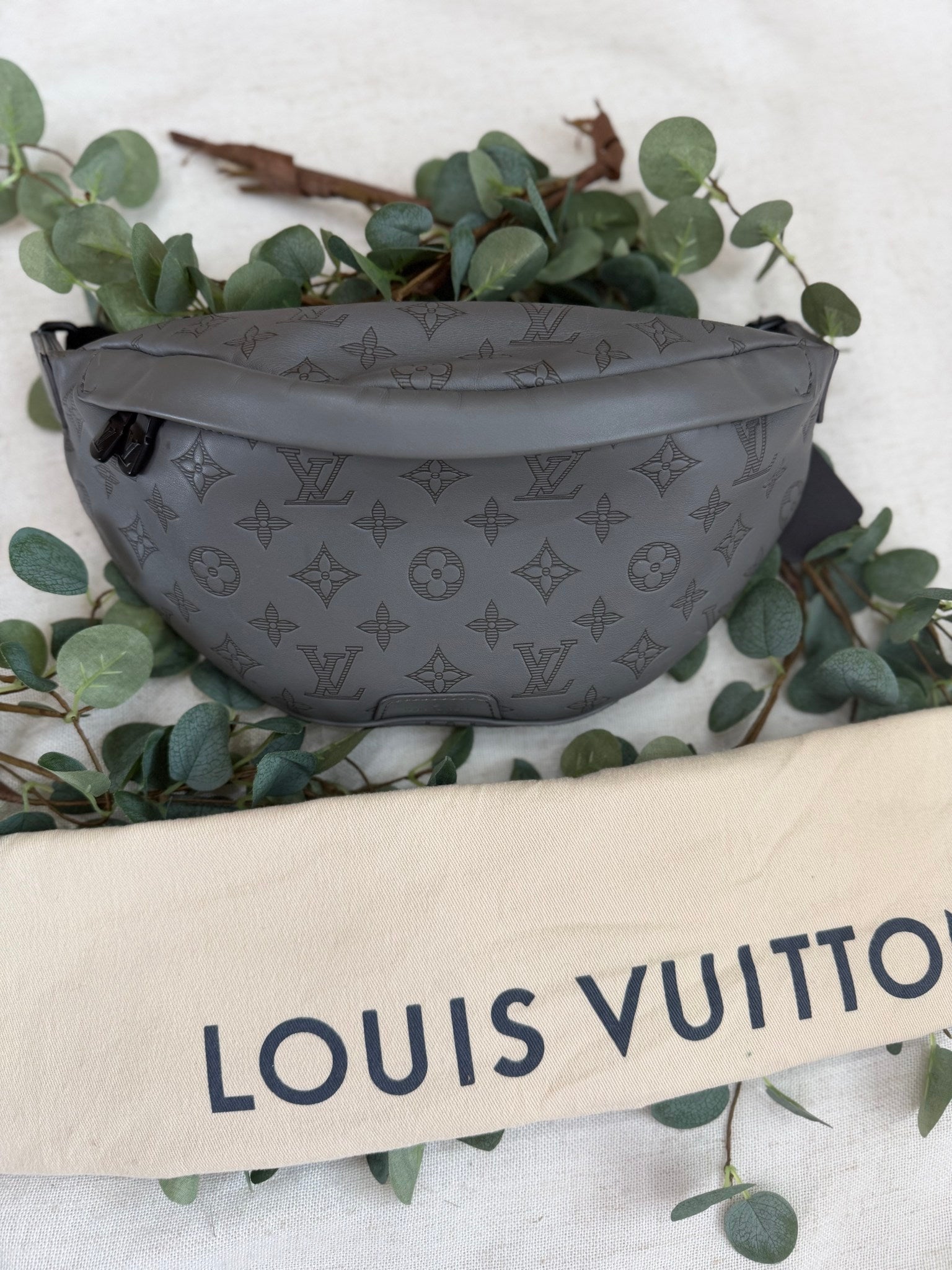 Louis Vuitton Grey Monogram Leather Discovery PM Bumbag 