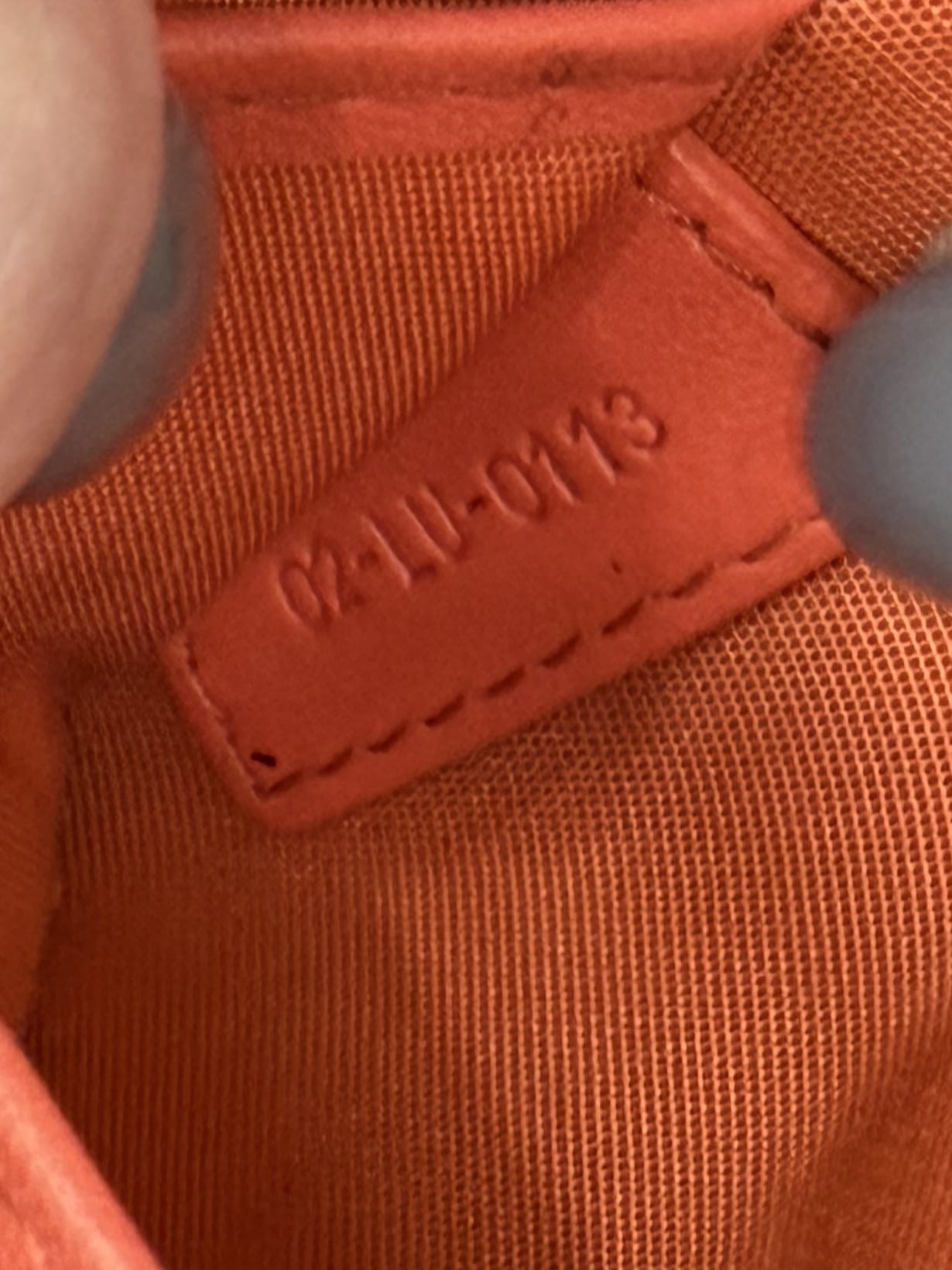 Christian Dior Coral Cannage Leather Lady Dior Chain Clutch 