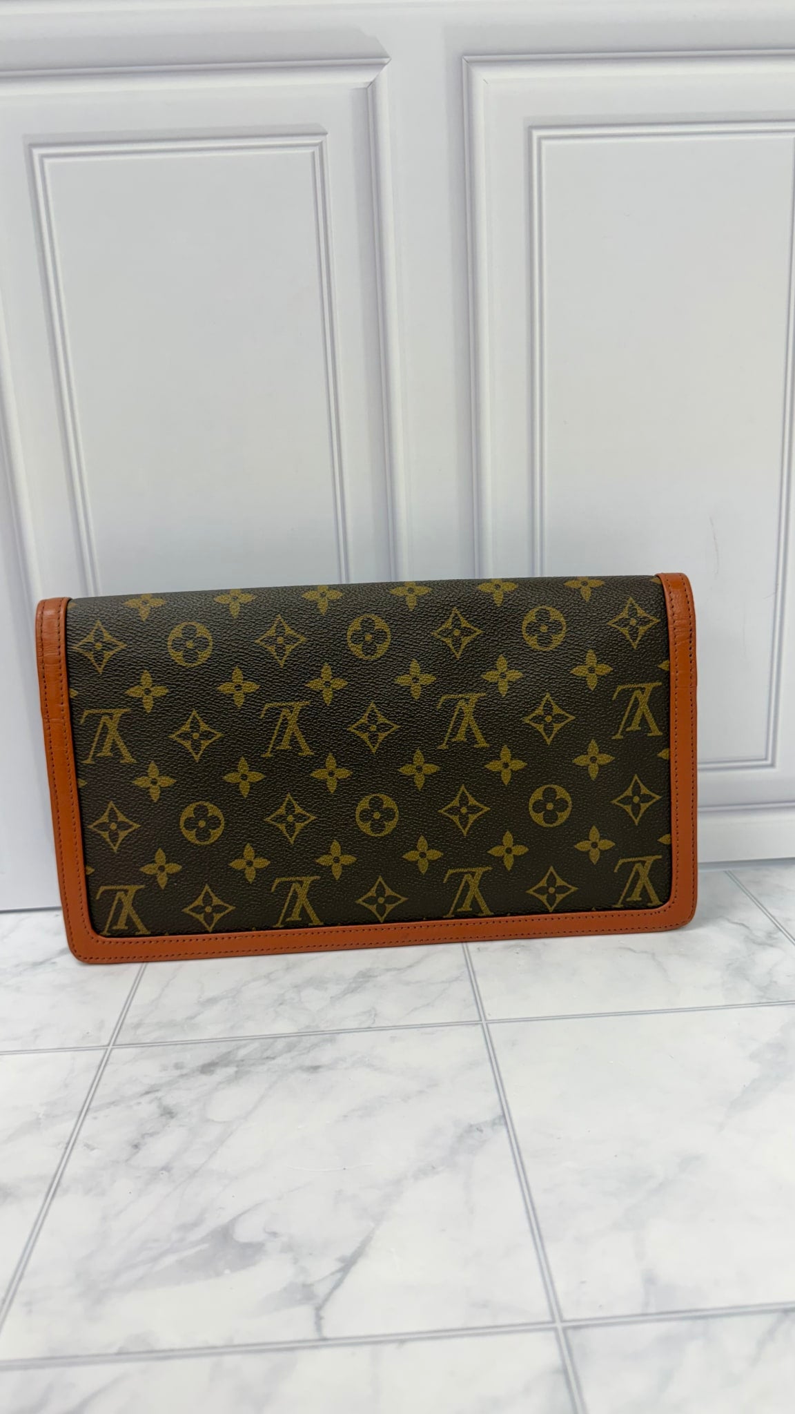 Louis Vuitton Monogram Clutch Bag 
