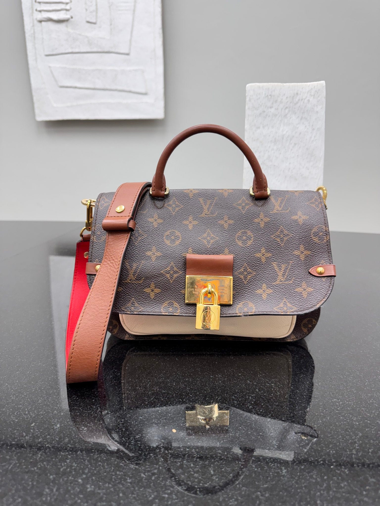 Louis Vuitton Monogram Vaugirard Crossbody Bag