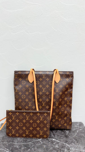 Louis Vuitton Monogram Carry It Tote Bag Set