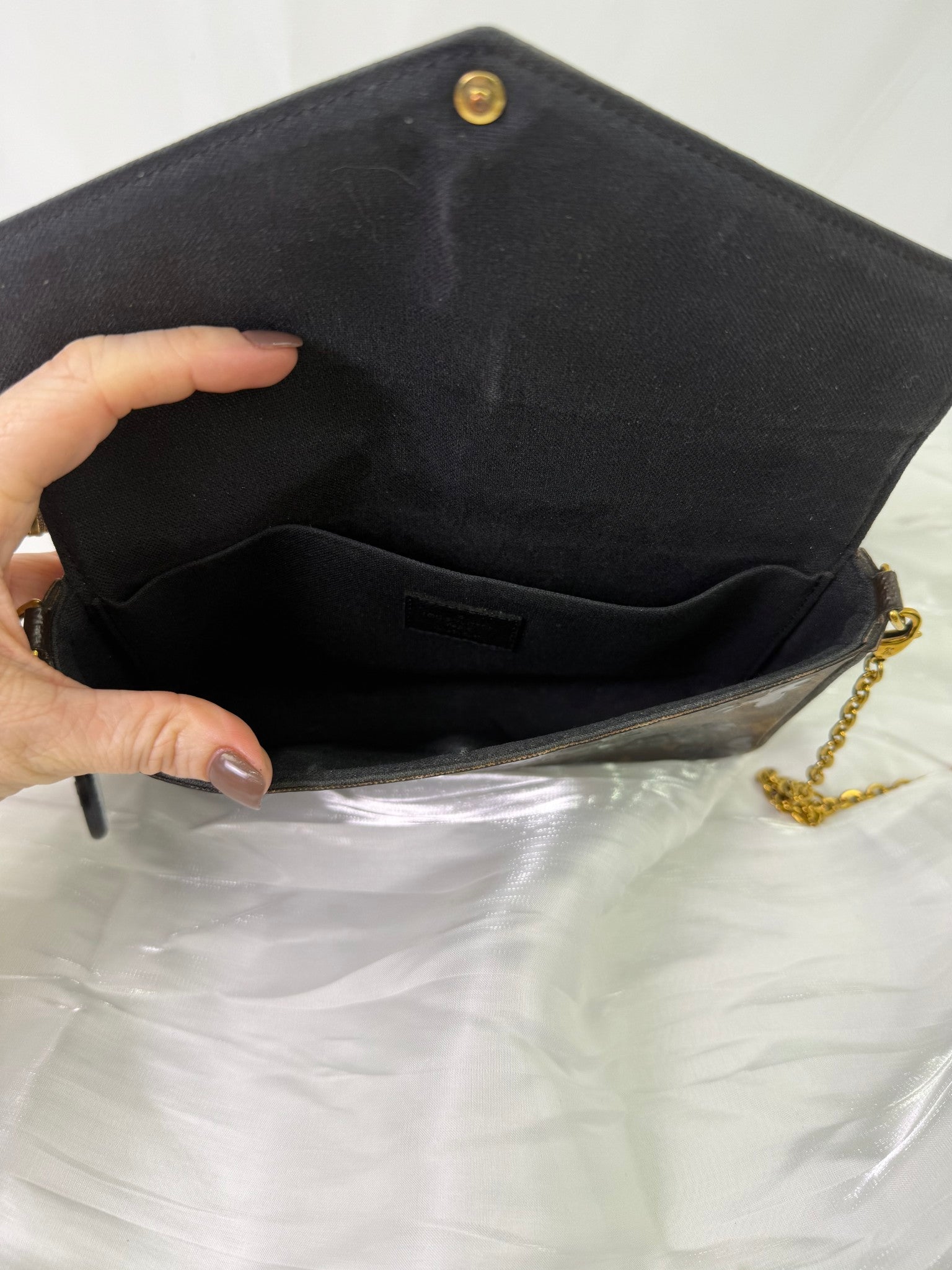 Louis Vuitton Monogram Blossom Noir Felicie Bag