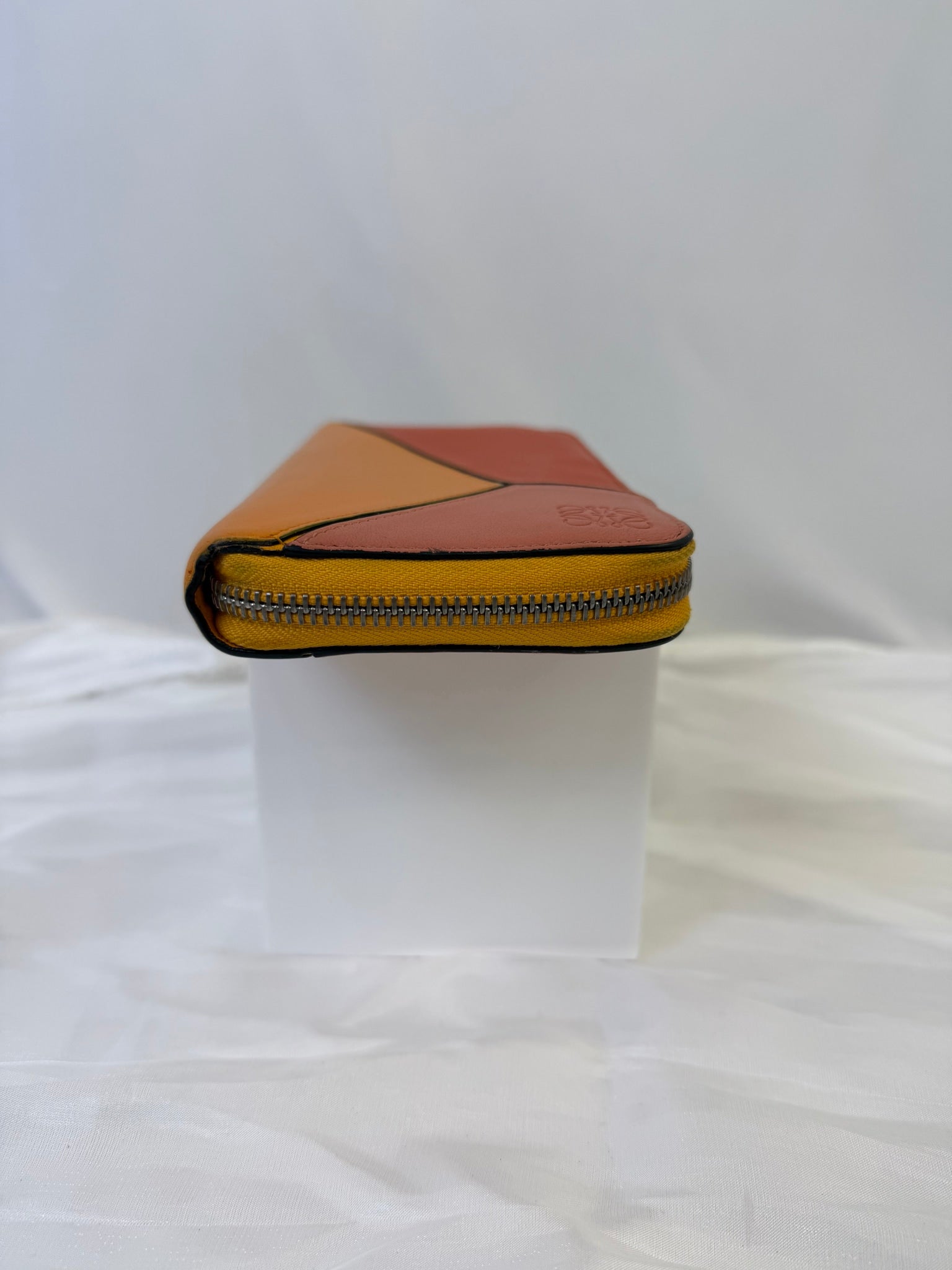 Loewe Tricolor Leather Long Zippy Wallet