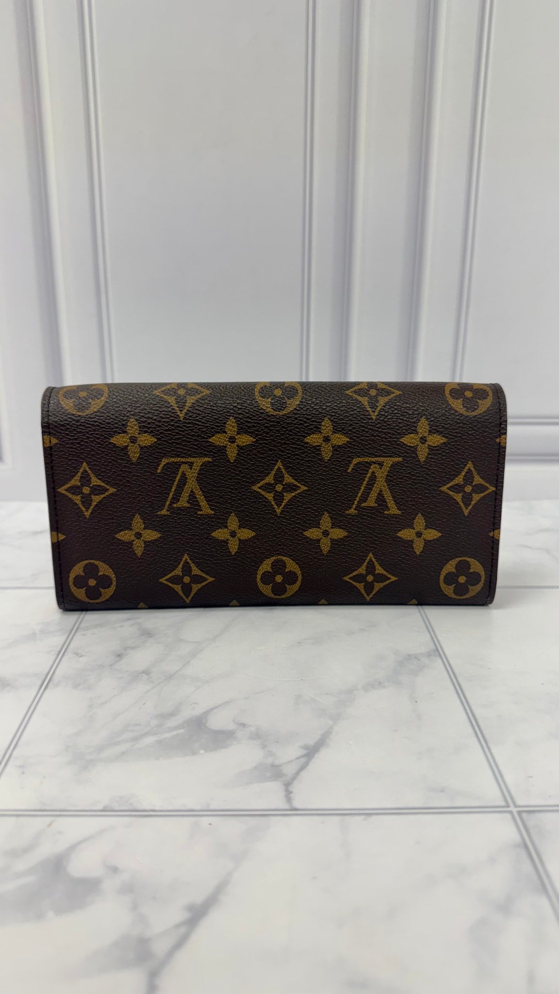 Louis Vuitton Yellow Monogram Emillie Wallet 
