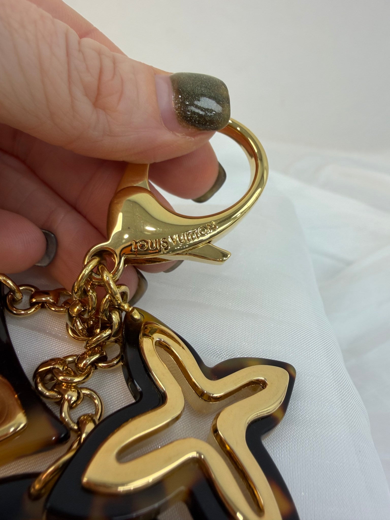 Louis Vuitton Tortoise Shell Insolence Bag Charm