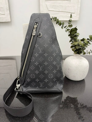 Louis Vuitton Monogram Eclipse Duo Sling Bag