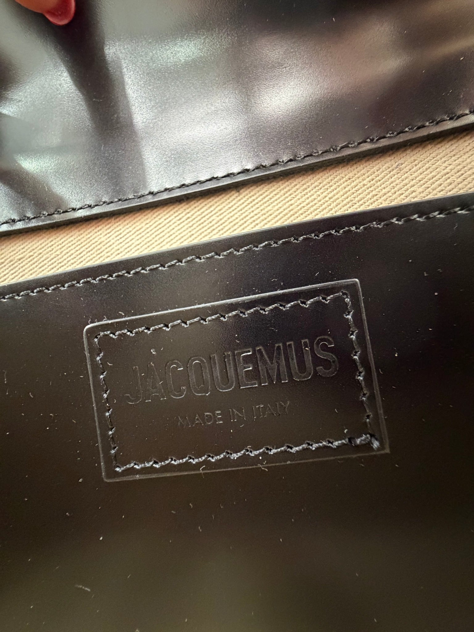 LIKE NEW- Jacquemus Beige Raffia Le Bambino Shoulder Bag