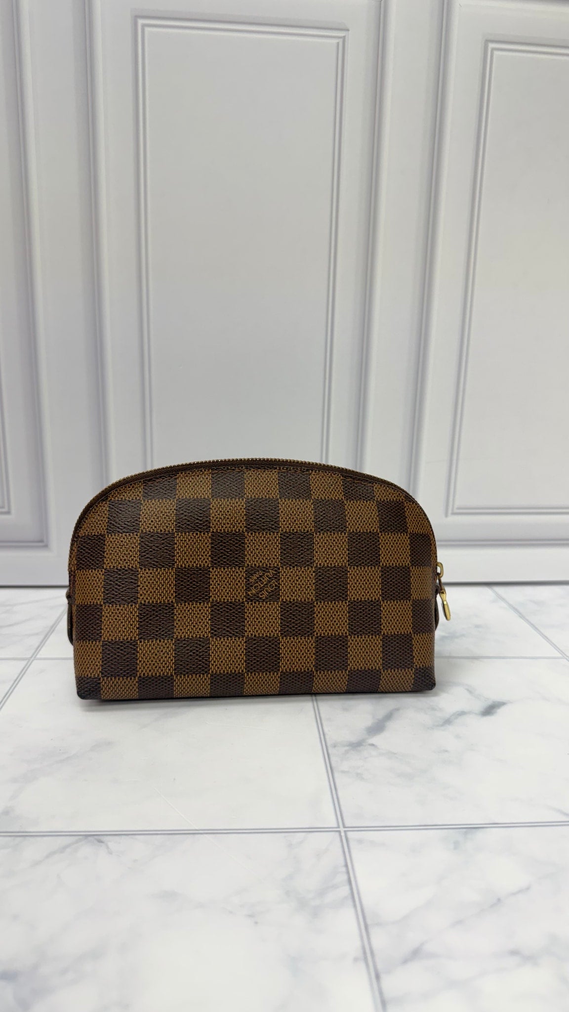 Louis Vuitton Damier Ebene Cosmetic Pouch 