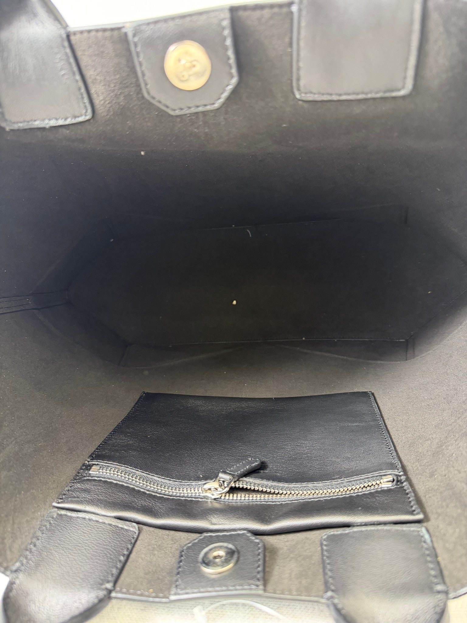 Givenchy Blue Easy Leather Tote Bag