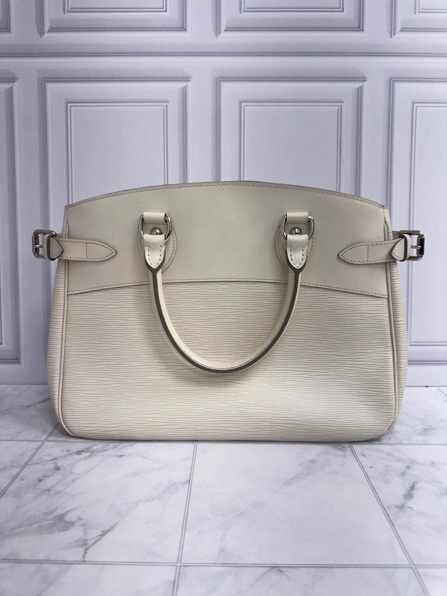 Louis Vuitton Ivory Epi Passy PM