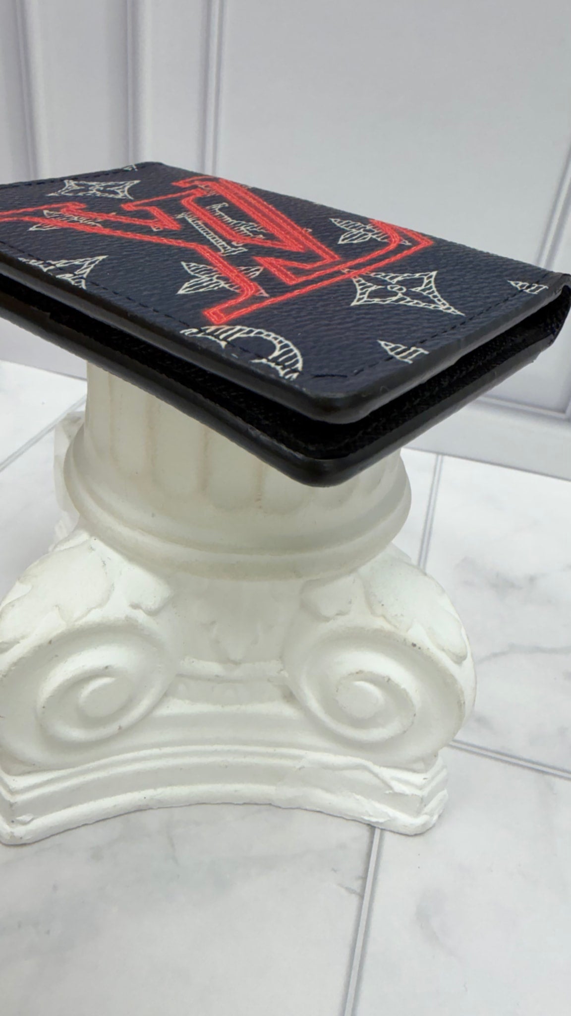 Louis Vuitton Monogram Ink Upside Down Pocket Organizer