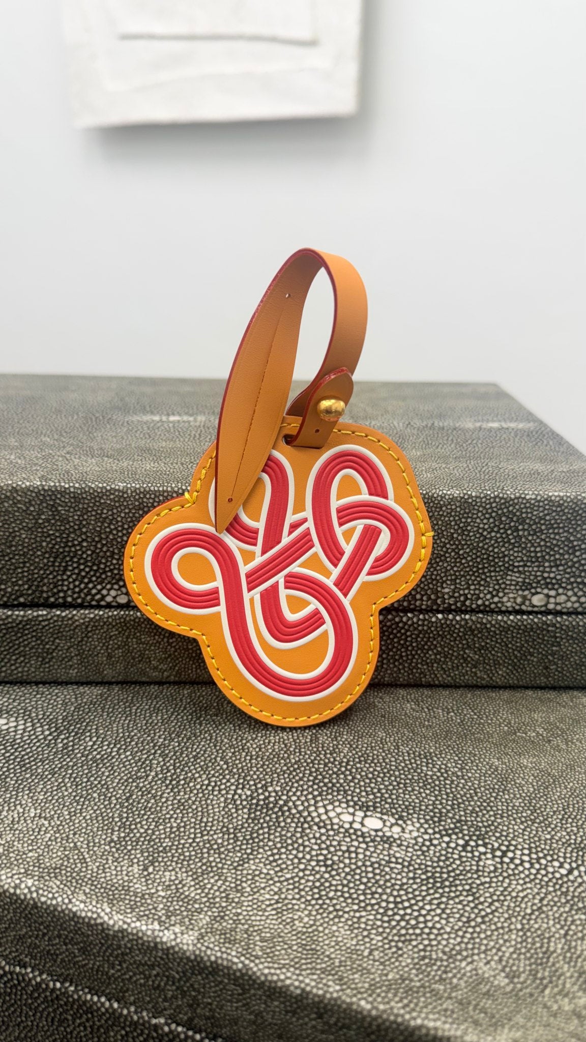 BRAND NEW - Louis Vuitton Vachetta Leather Luggage Tag