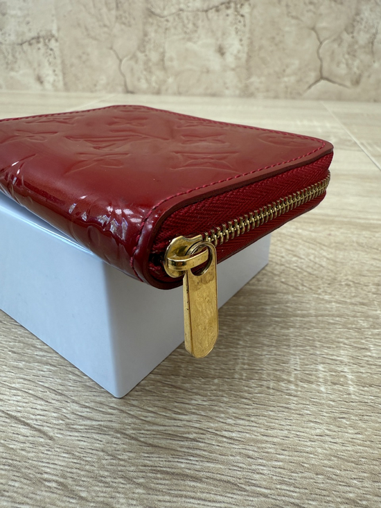 Louis Vuitton Red Venis Compact Wallet 