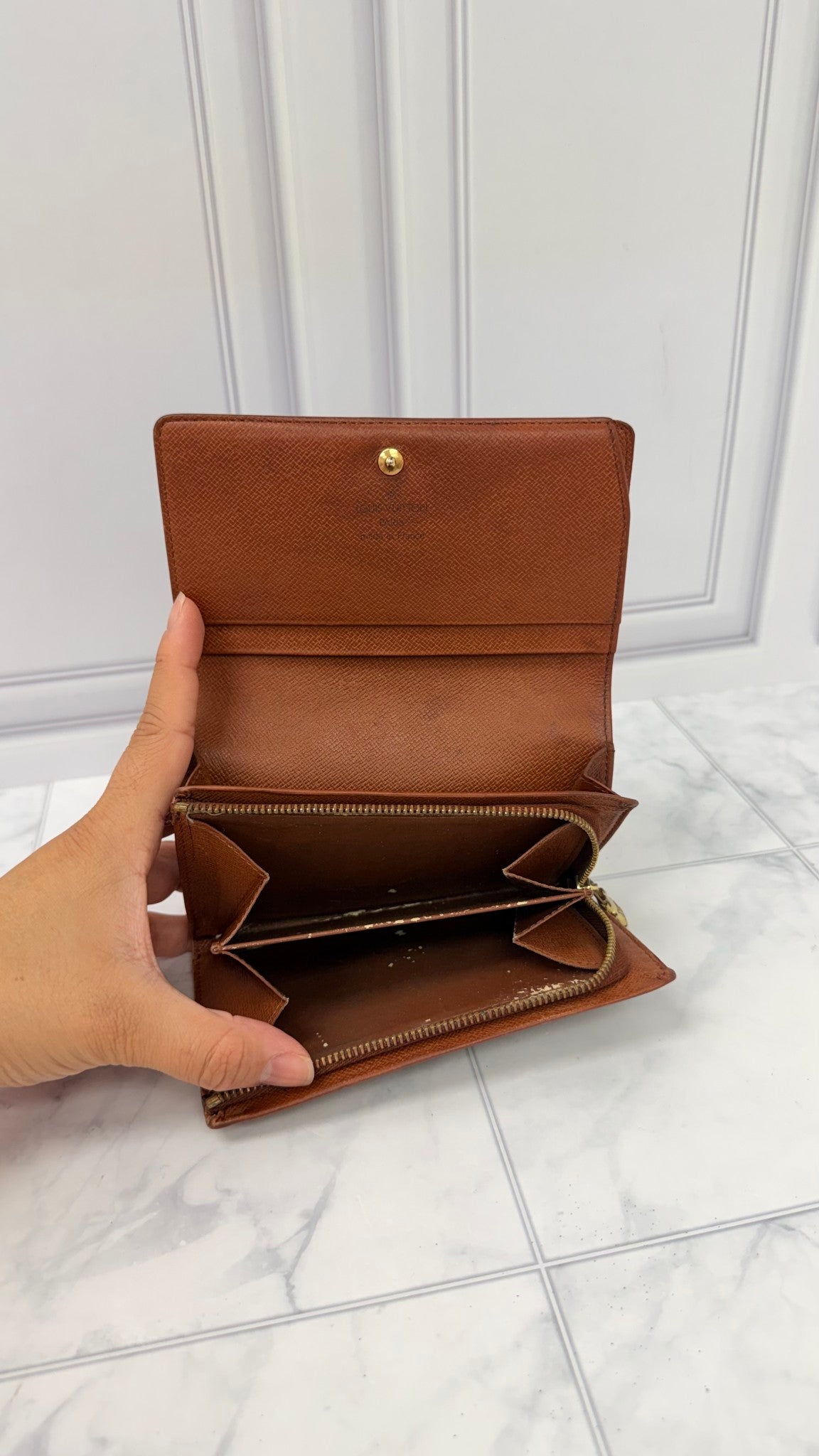 Louis Vuitton Monogram Porte-Monnaie Trésor Wallet