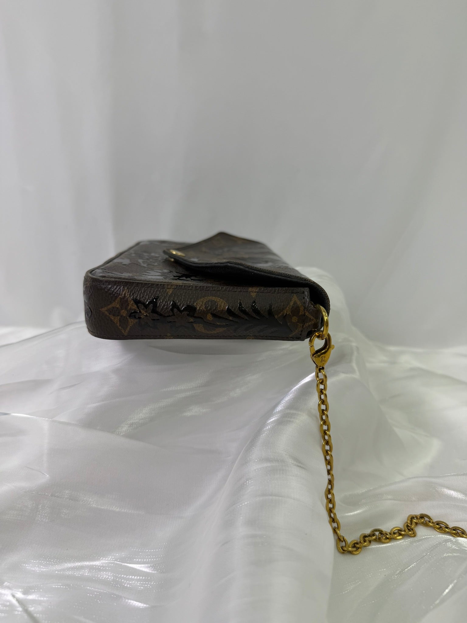 Louis Vuitton Monogram Blossom Noir Felicie Bag