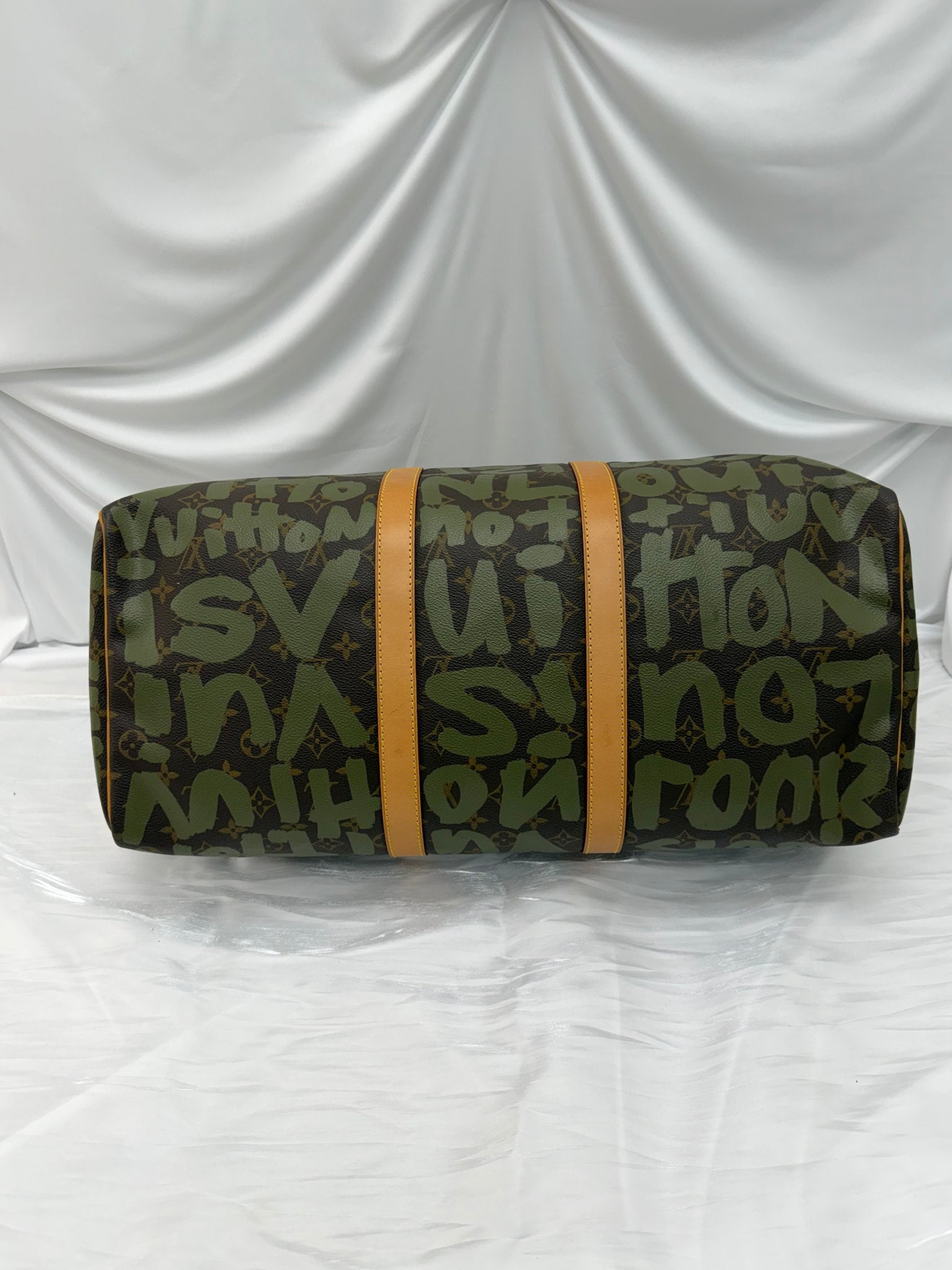 Louis Vuitton x Stephen Sprouse Monogram Green Graffiti Keepall 50
