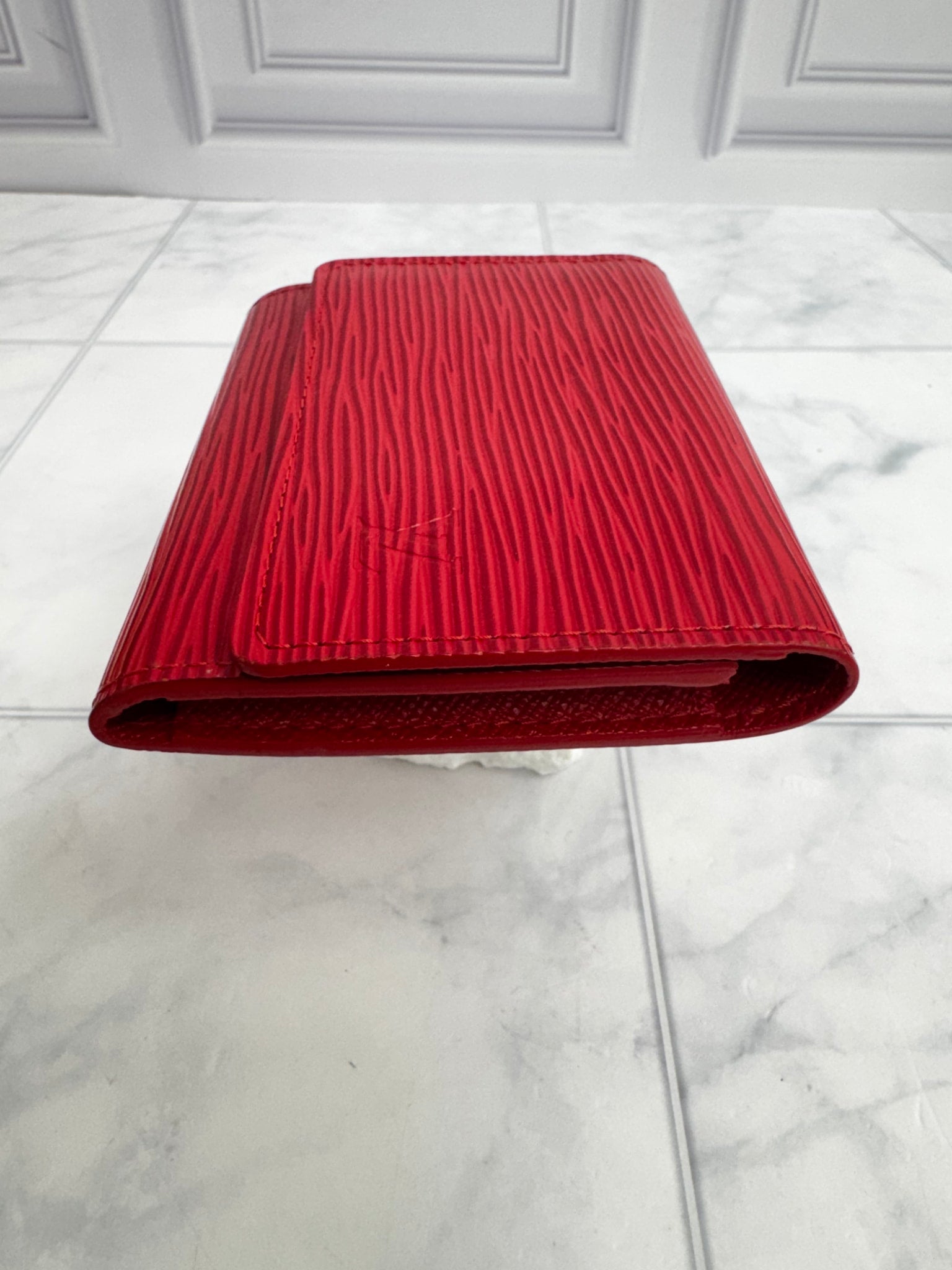 Louis Vuitton Red Epi Card Case