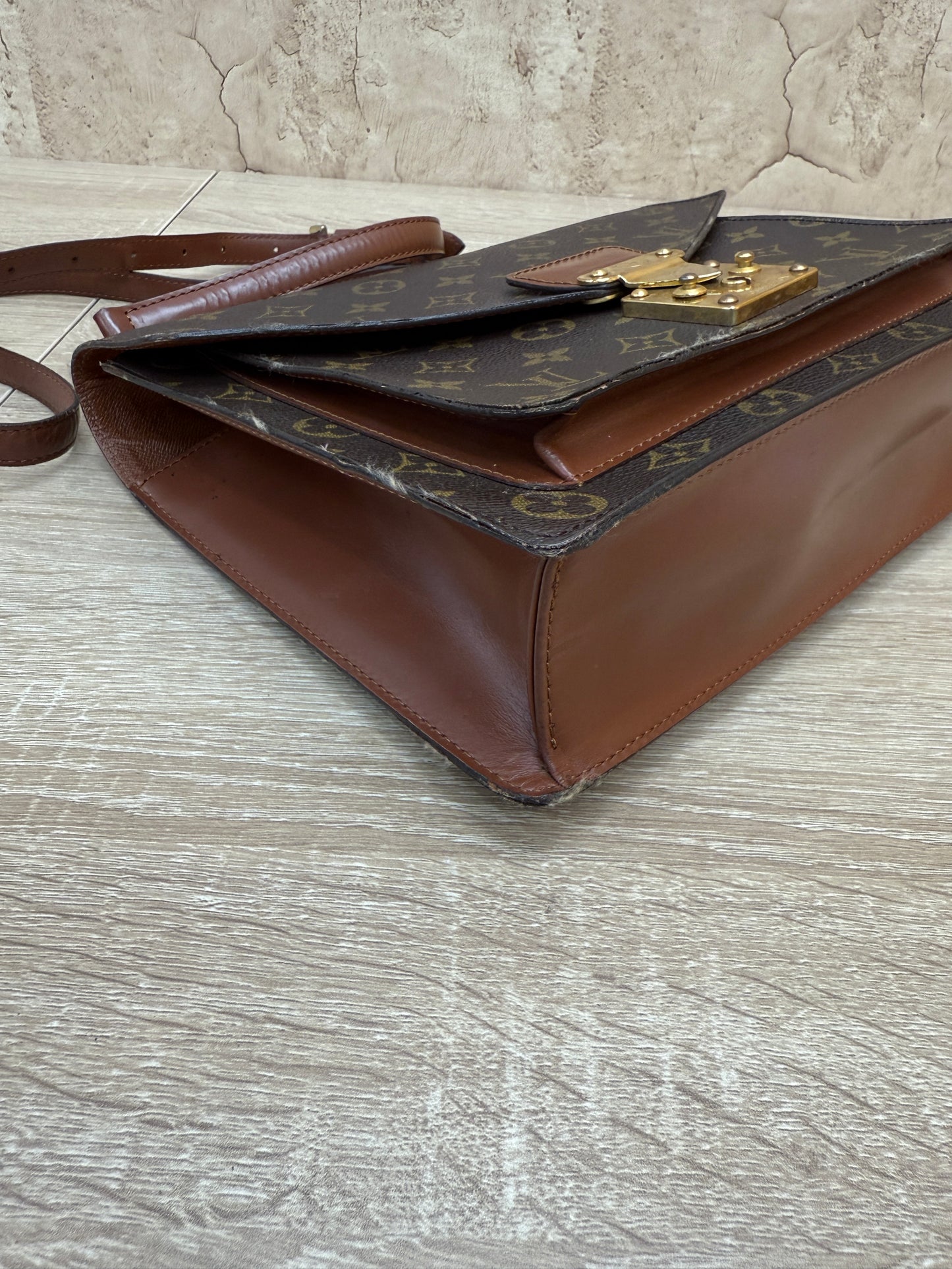  Louis Vuitton Monogram Monceau 2Way Bag