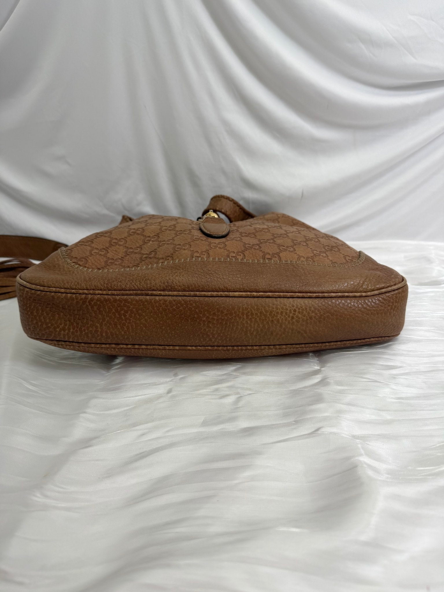 Gucci Brown Guccissima Leather Jackie Hobo Bag