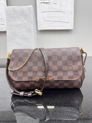 Louis Vuitton Damier Ebene Favorite Crossbody Bag MM