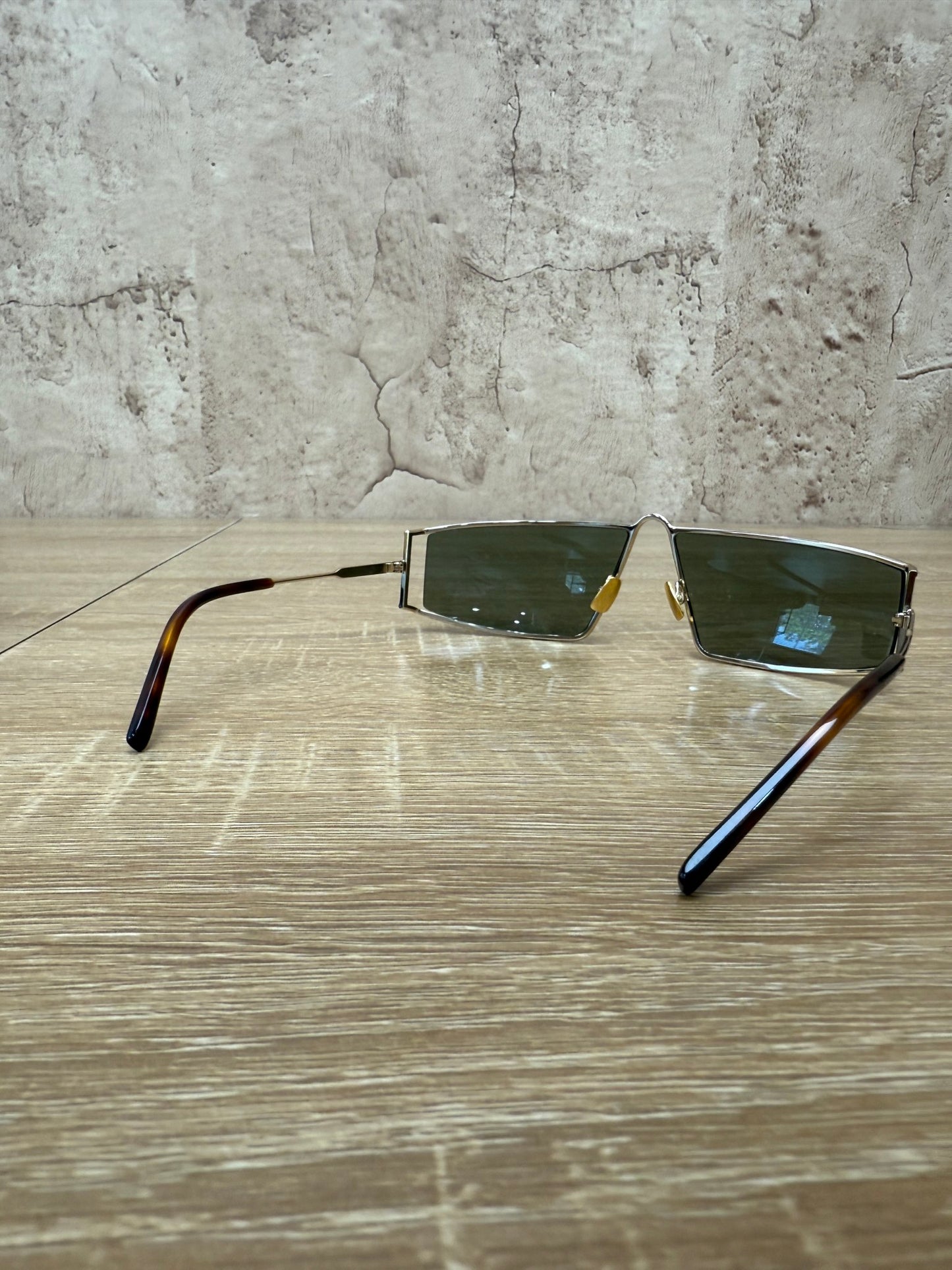 Brand New- Saint Laurent YSL Gold Sunglasses