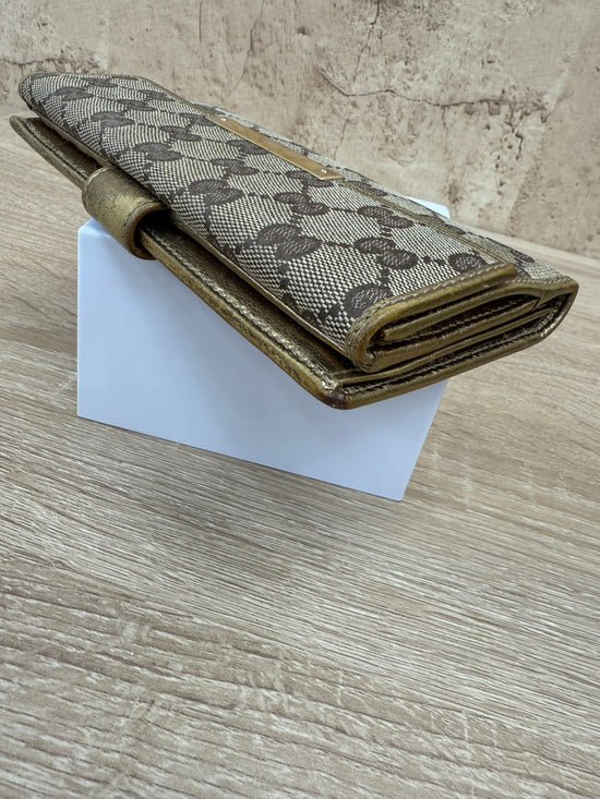 Gucci Canvas Long Wallet