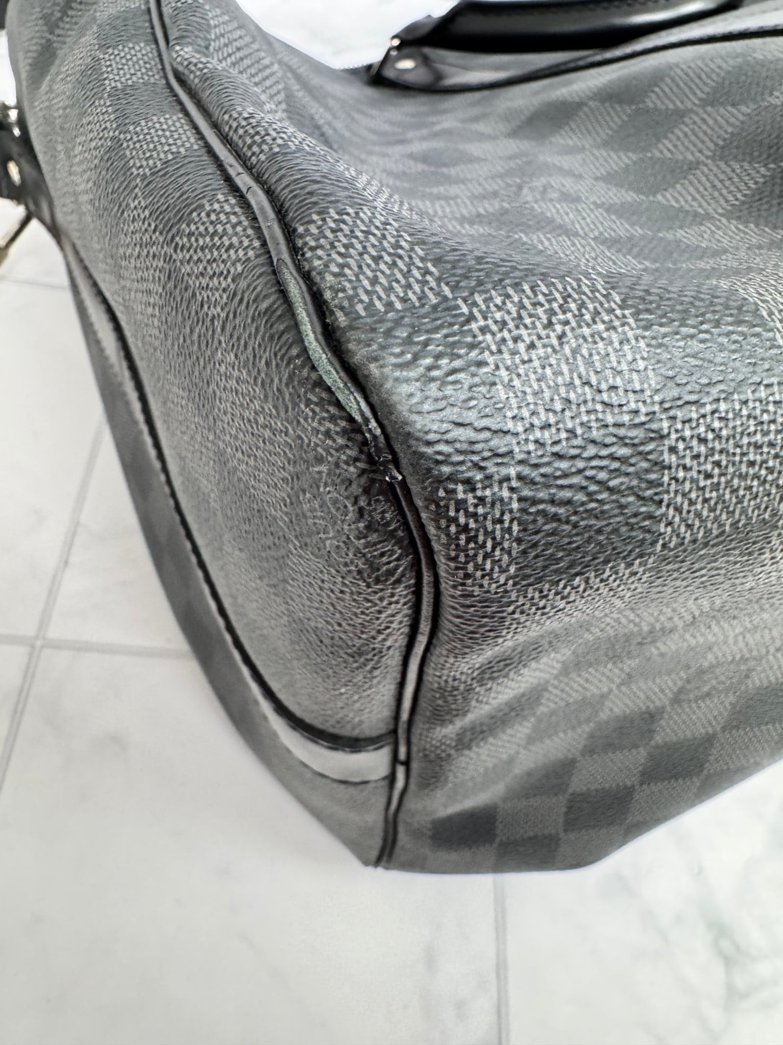 Louis Vuitton Damier Graphite Keepall Bandouliere 45