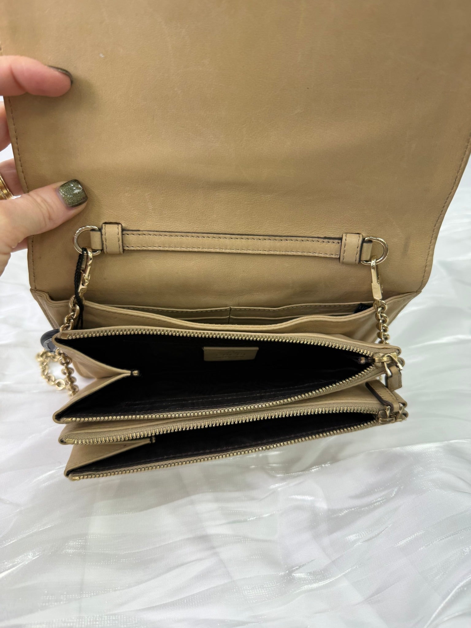 Gucci Jackie Pony Hair Zebra Clutch