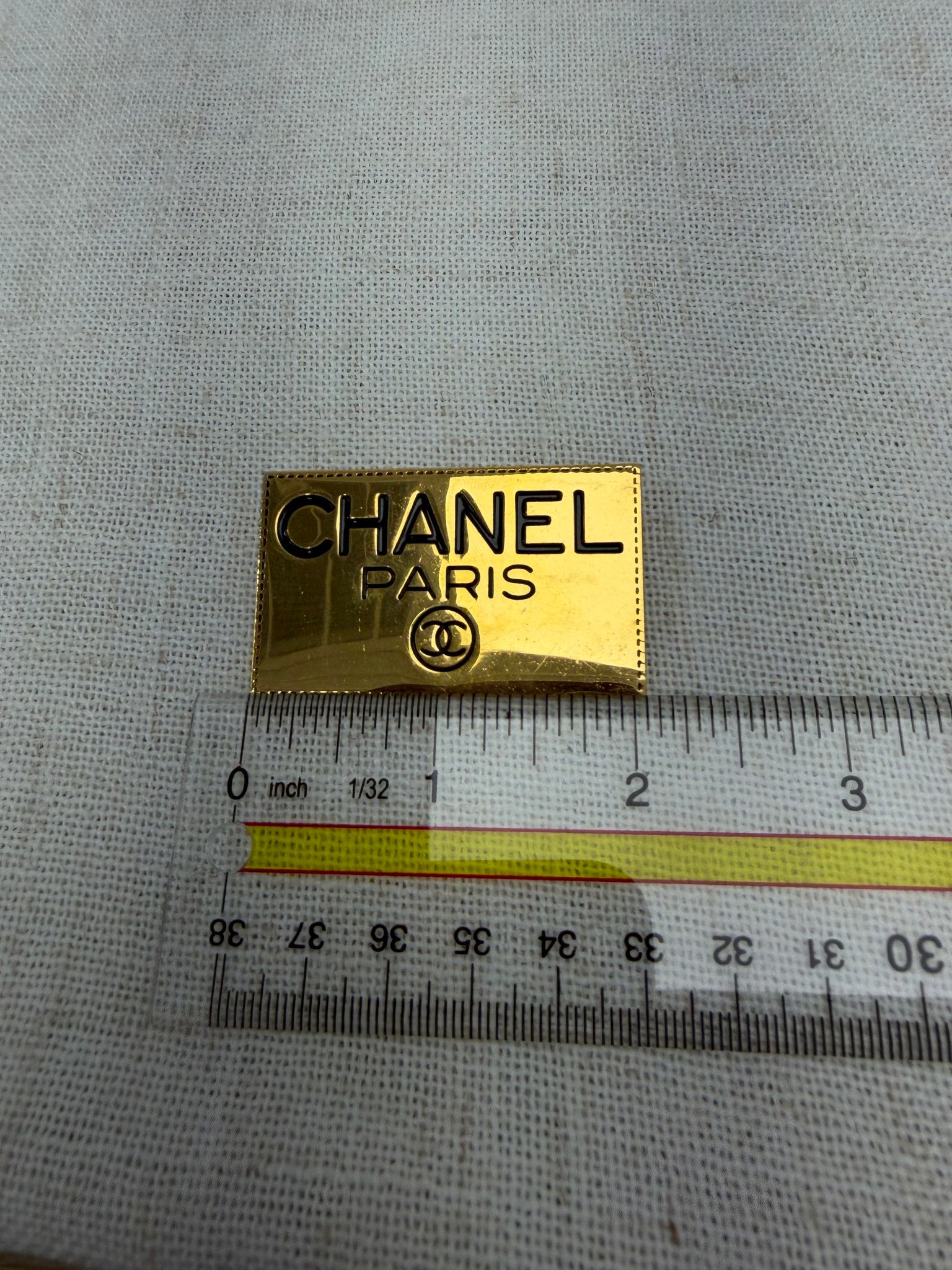 Chanel Gold Tone Brooch