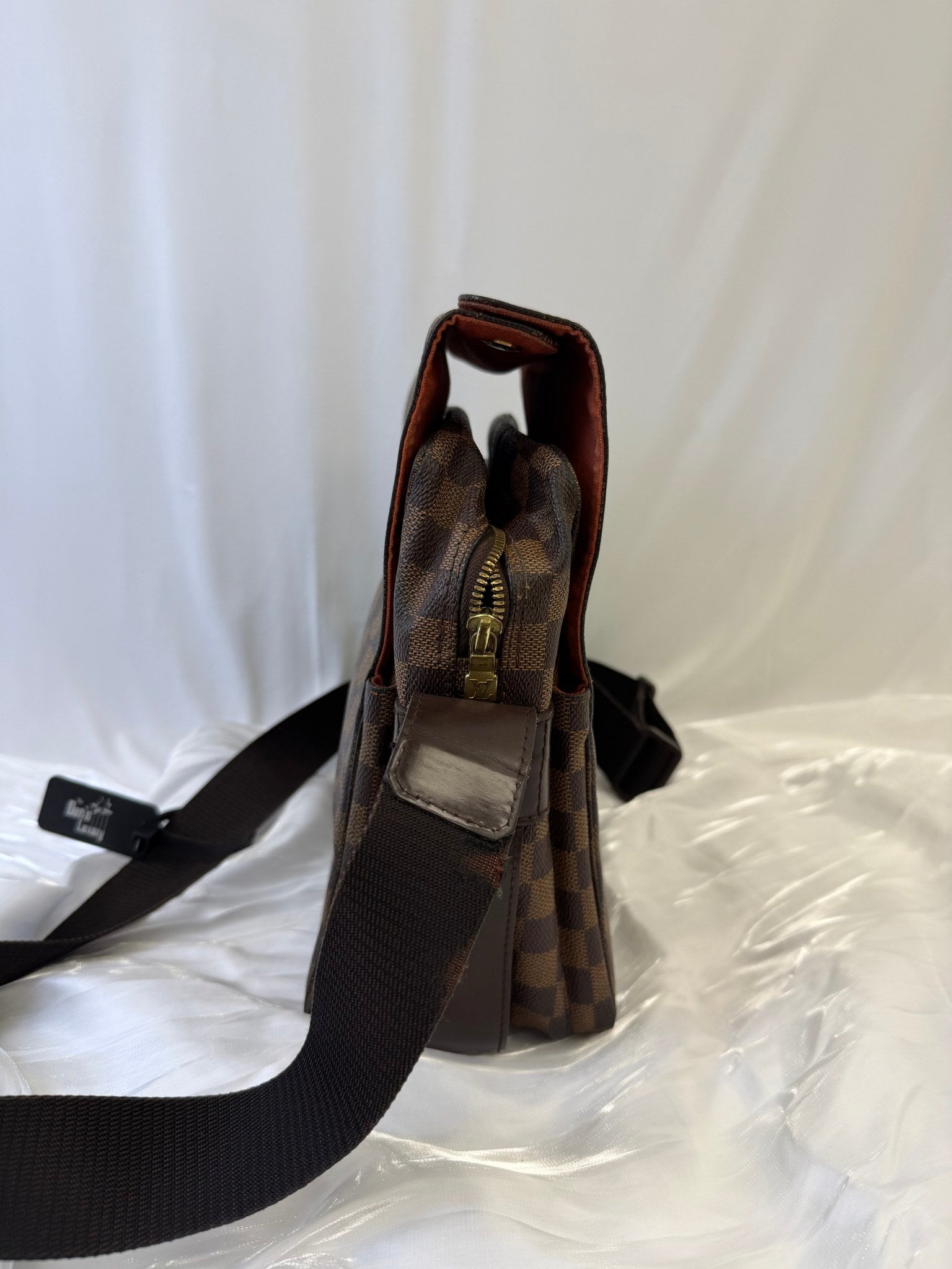 Louis Vuitton Damier Ebene Naviglio Messenger Bag