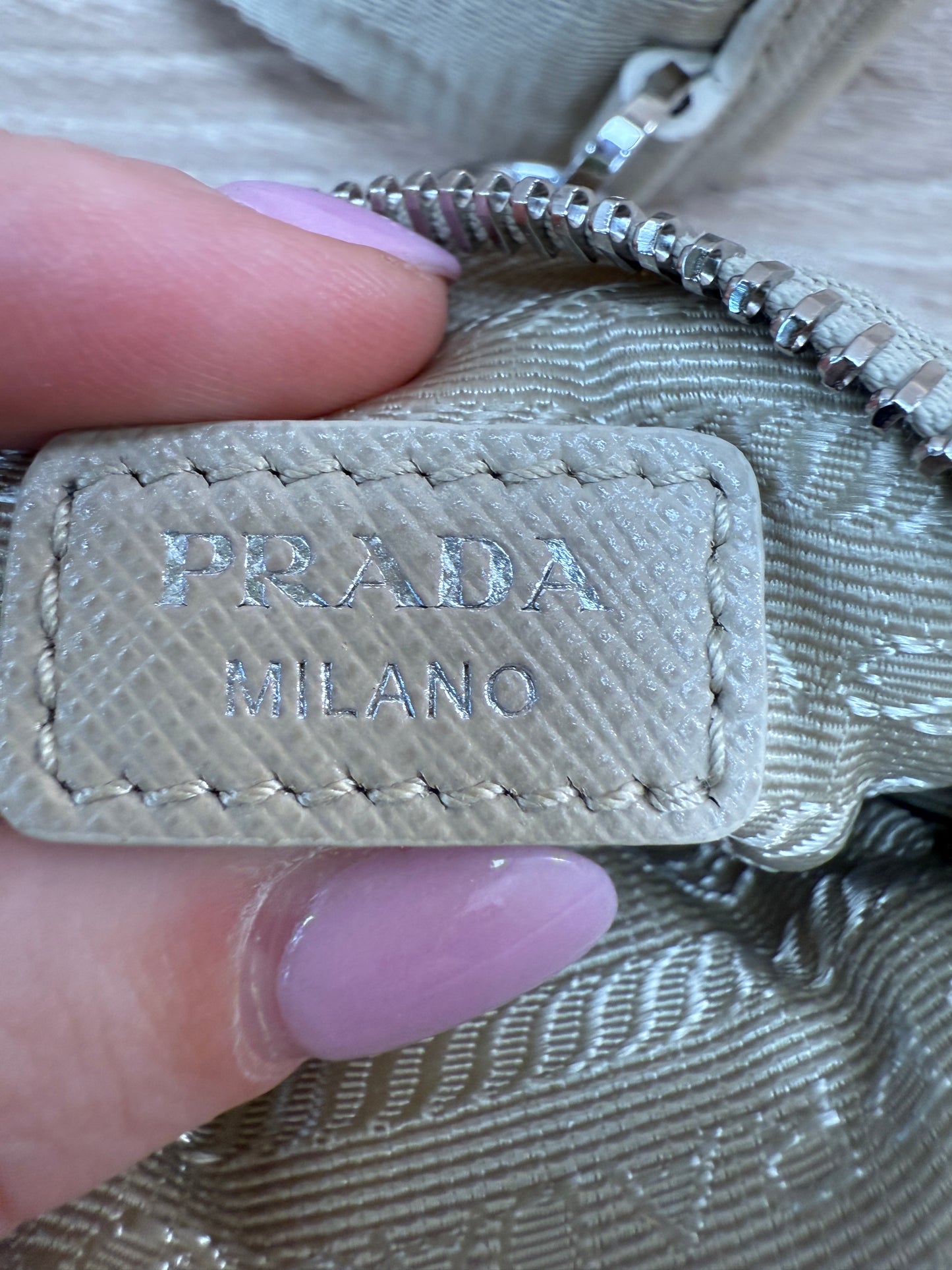Prada Tan Nylon Re-Edition Crossbody