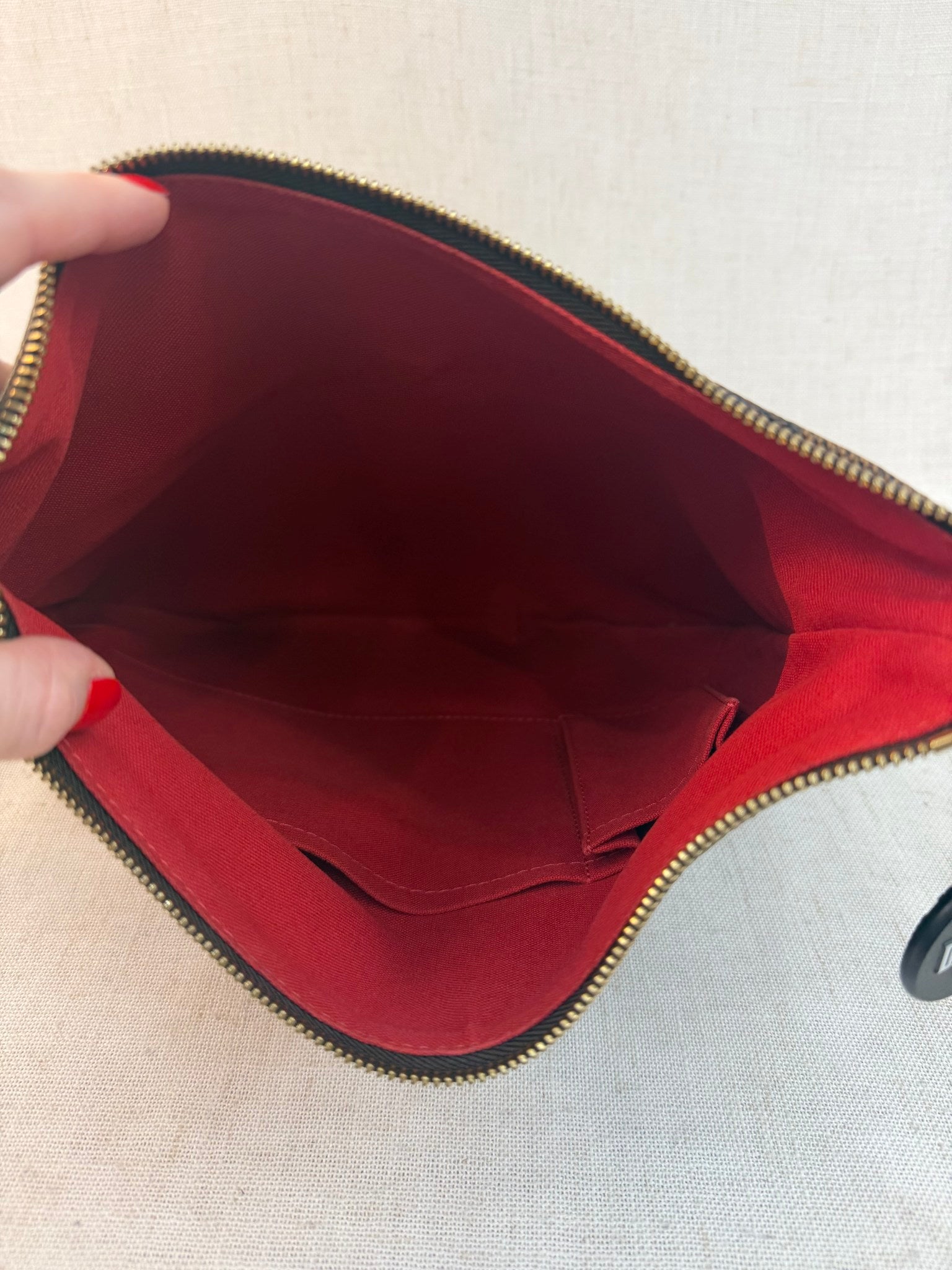 Louis Vuitton Damier Ebene Bloomsbury PM Crossbody Bag