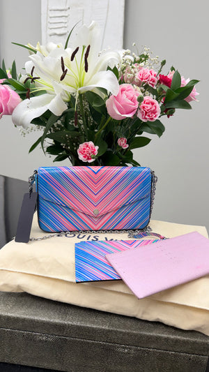 Louis Vuitton Multicolor Epi Leather Pochette Felicie Crossbody Bag