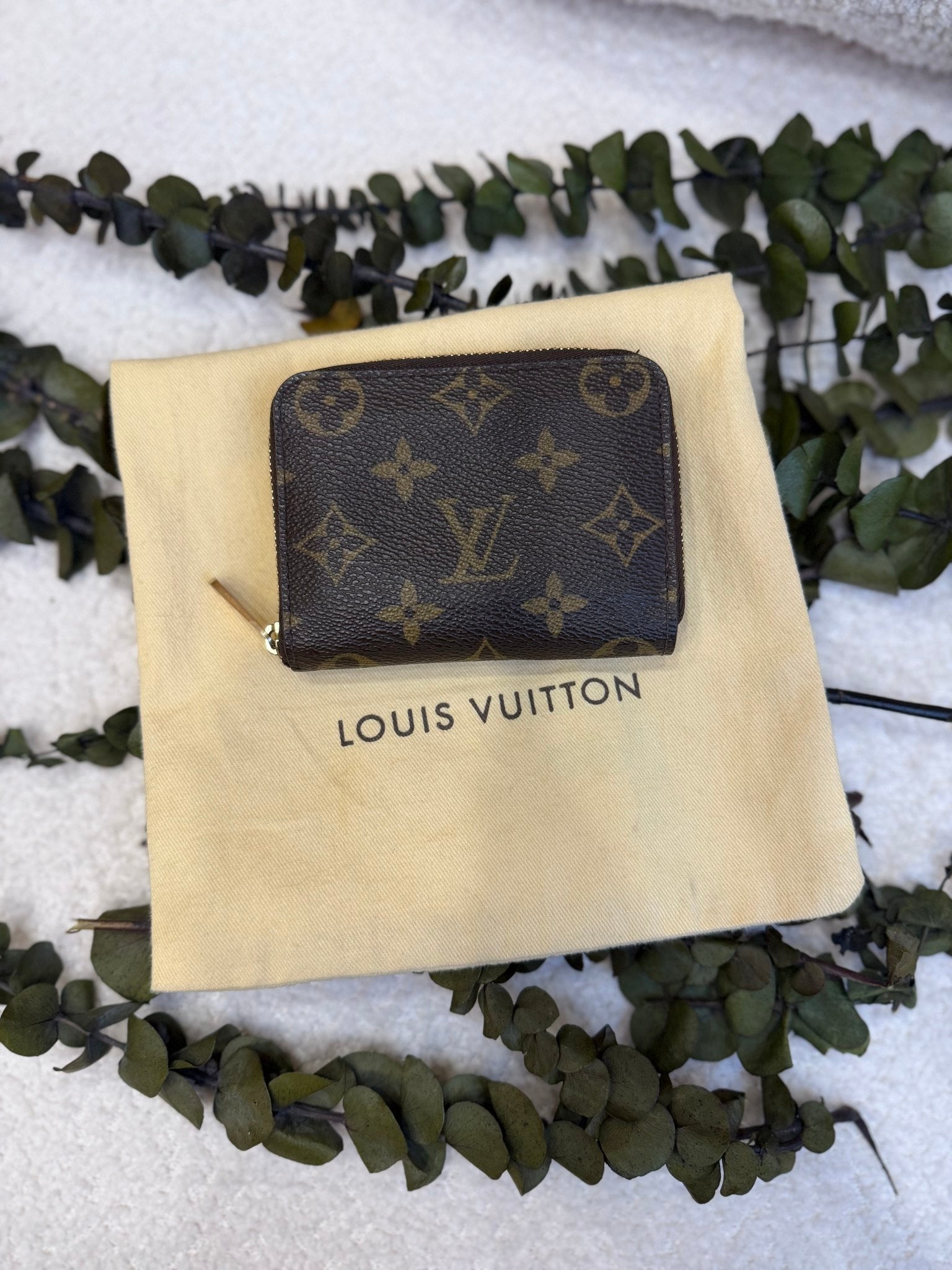 Louis Vuitton Monogram Compact Zippy Wallet