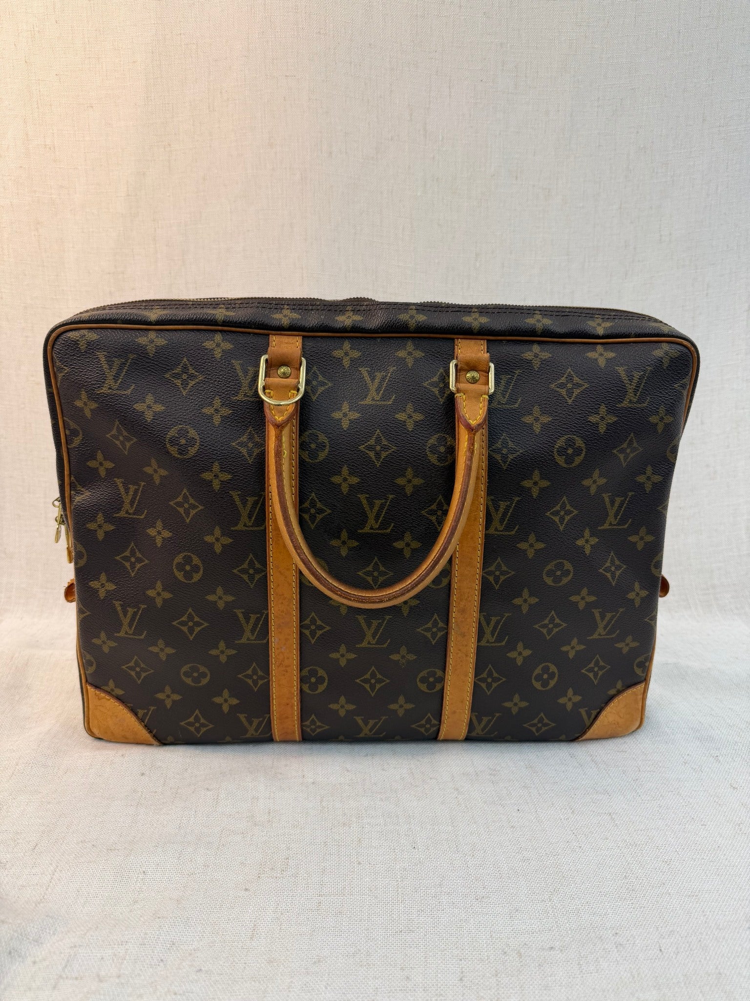 Louis Vuitton Monogram Porte Documents Voyage Briefcase