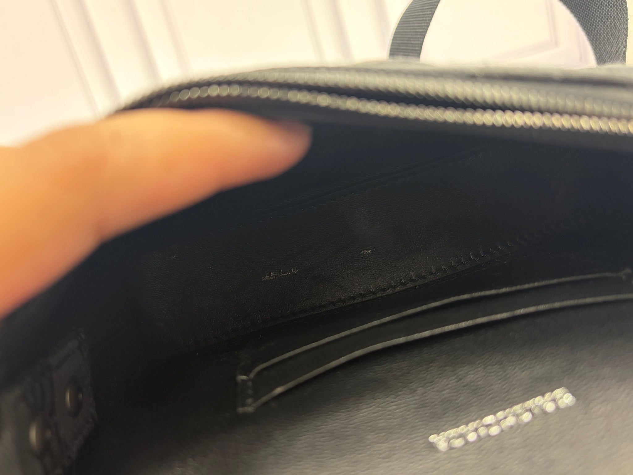 Balenciaga Black BB Jacquard Downtown Crossbody