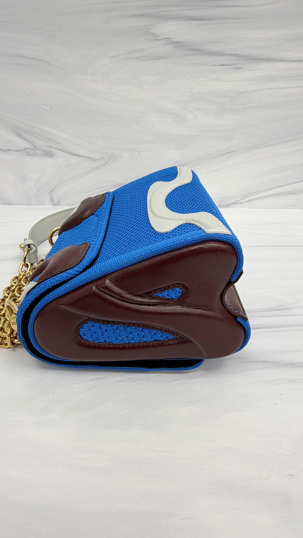 Louis Vuitton Blue Multicolor Twist PM Handbag 