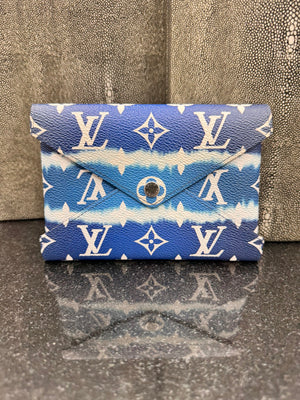 Louis Vuitton Blue Monogram Escale Medium Kirigami Pochette