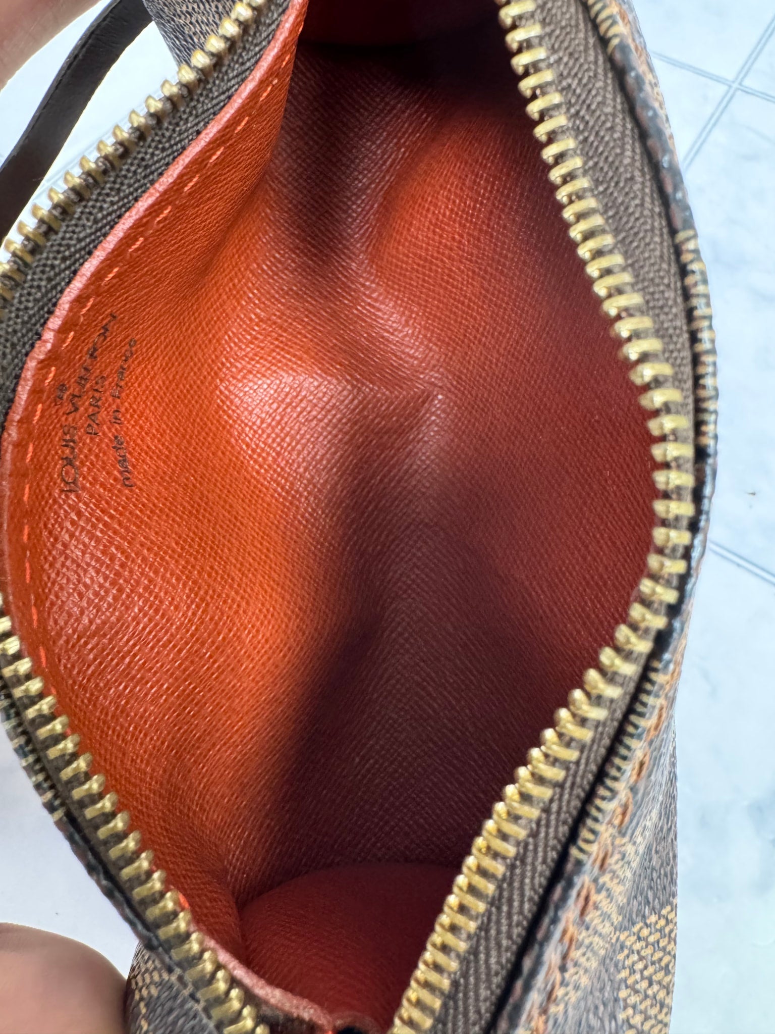 Louis Vuitton Damier Ebene Papillon Pochette
