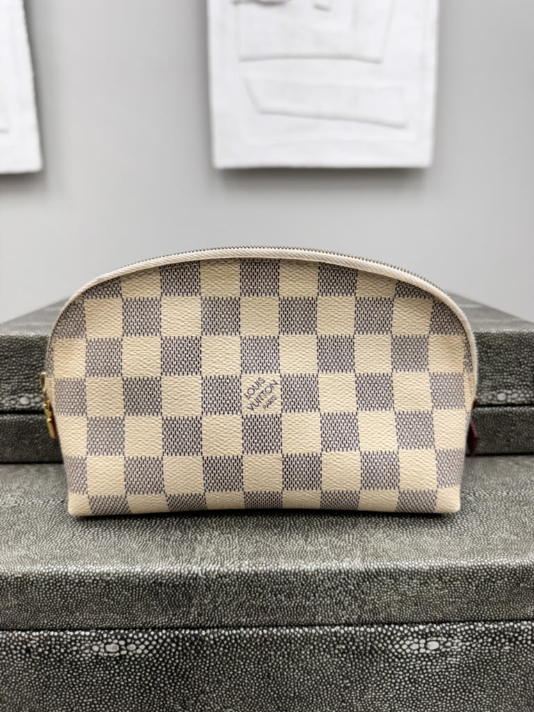 Louis Vuitton Damier Azur Cosmetic Pouch PM