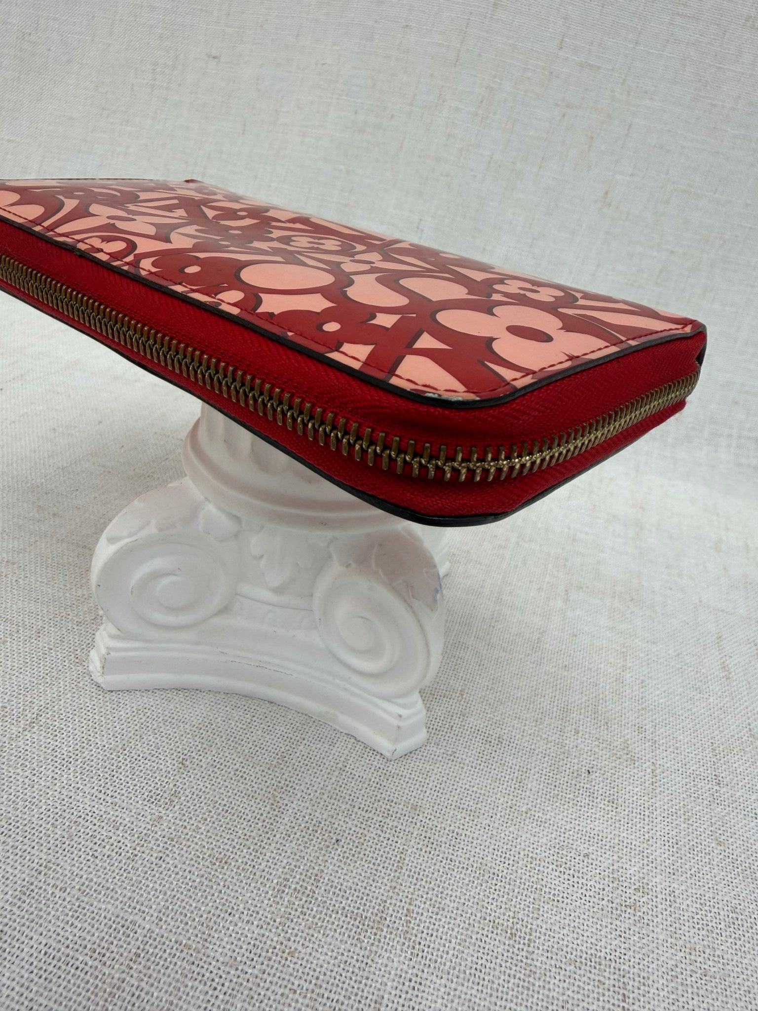 Louis Vuitton Sweet Monogram Patent Leather Zippy Wallet 