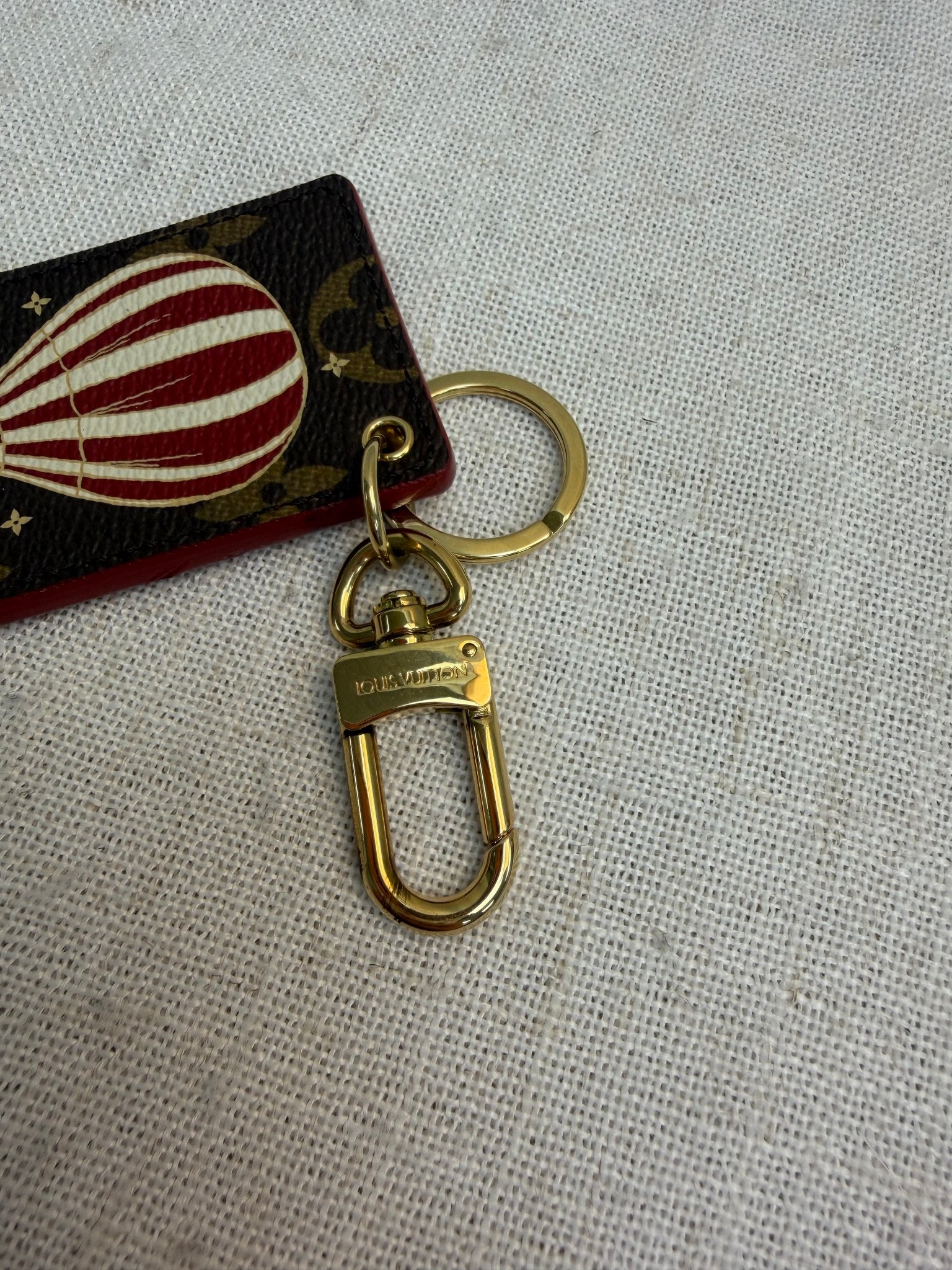 Louis Vuitton Monogram Illustre Air Balloon Bag Charm