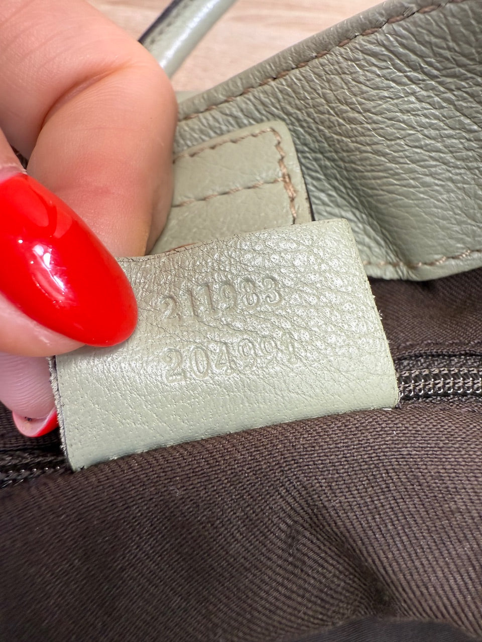 Gucci GG Beige Canvas Abbey Tote Bag