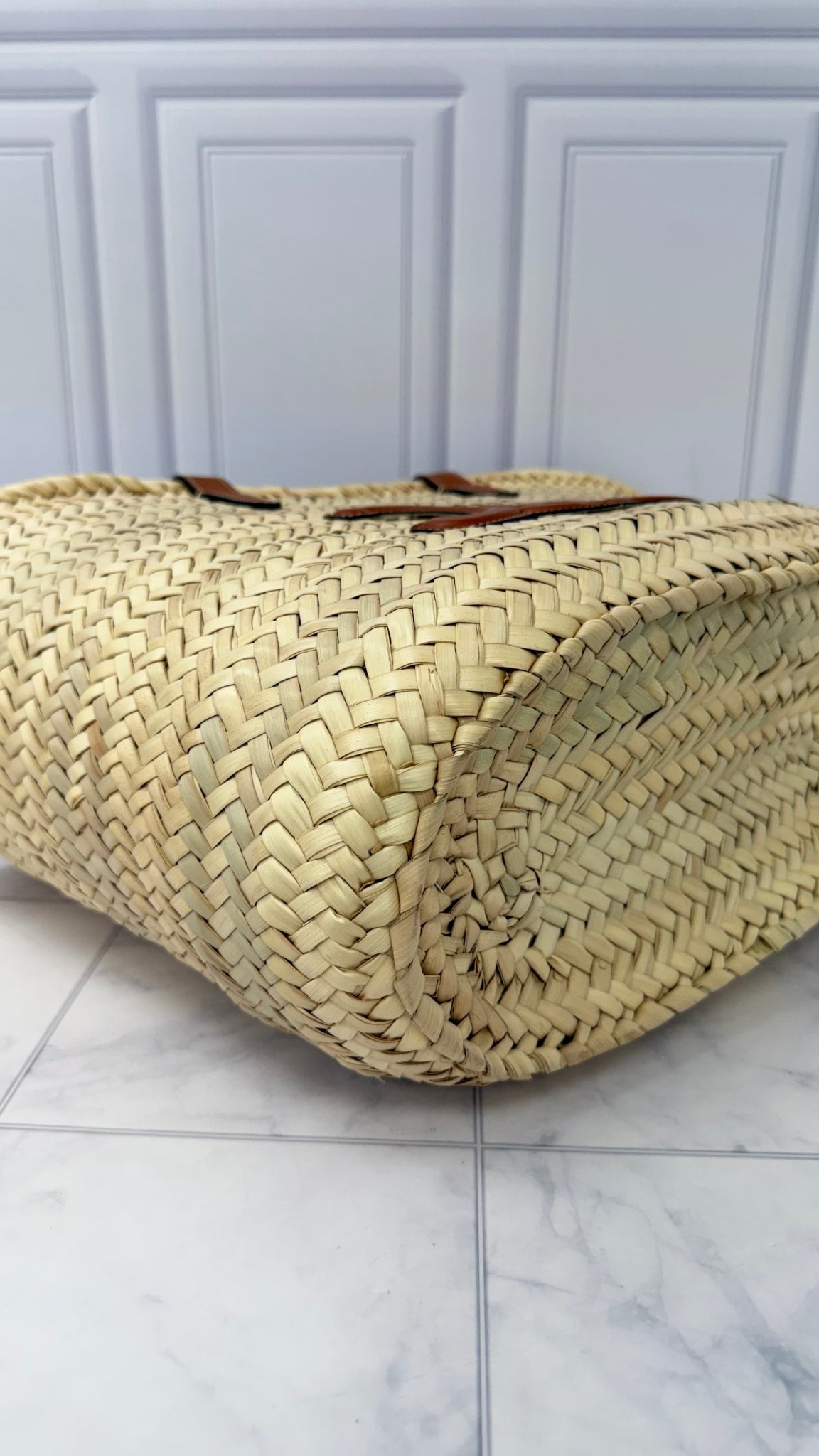 BRAND NEW - Celine Natural Straw Large Tote Bag 