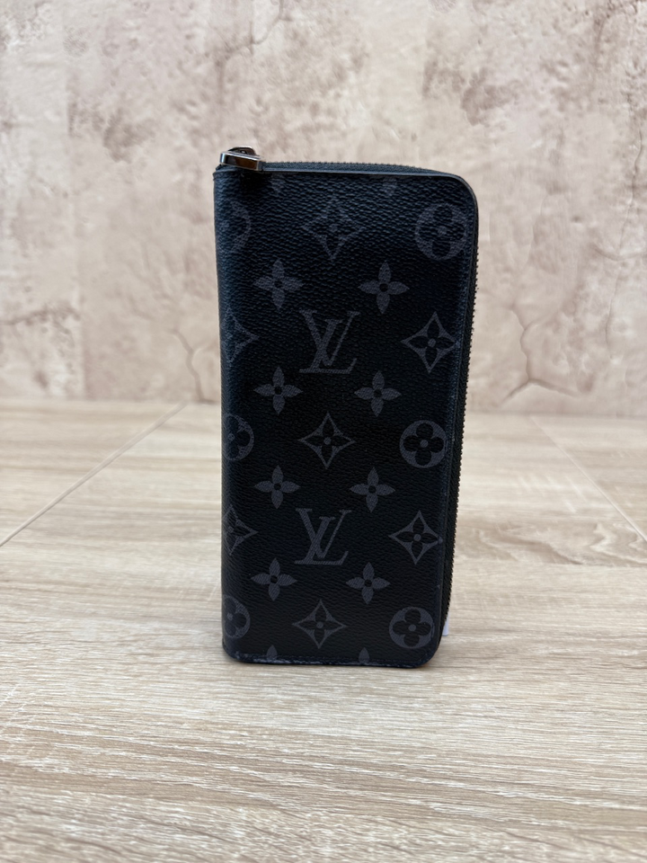 Louis Vuitton Monogram Eclipse  Vertical Zippy Organizer 