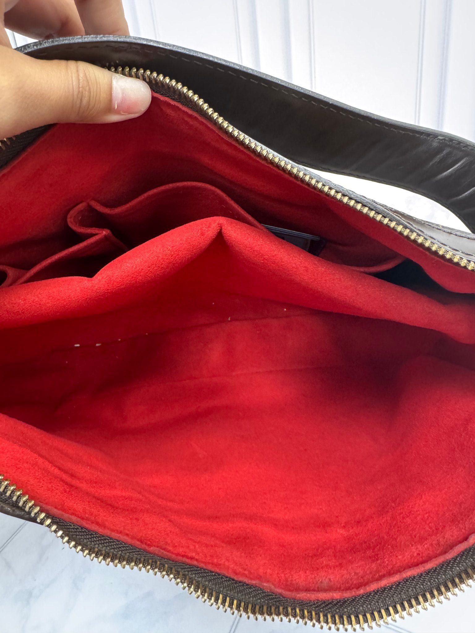 Louis Vuitton Damier Ebene Highbury Shoulder Bag