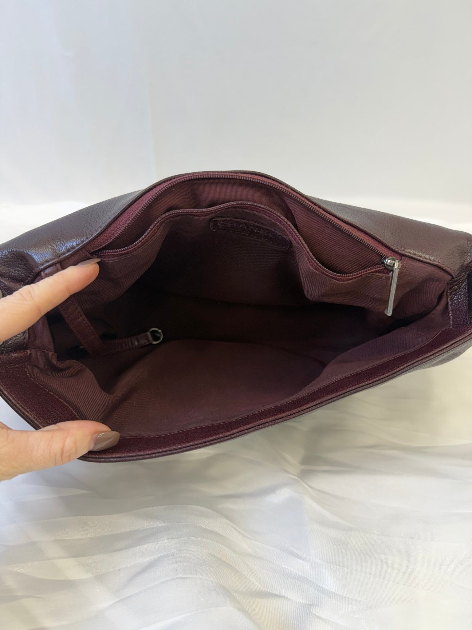 Chanel Oxblood Ombre Calfskin Boy Bag