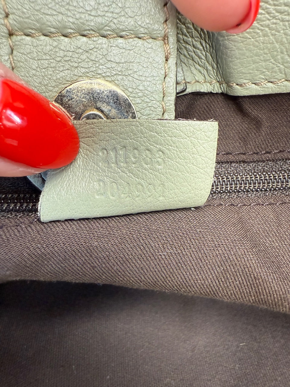 Gucci GG Beige Canvas Abbey Tote Bag