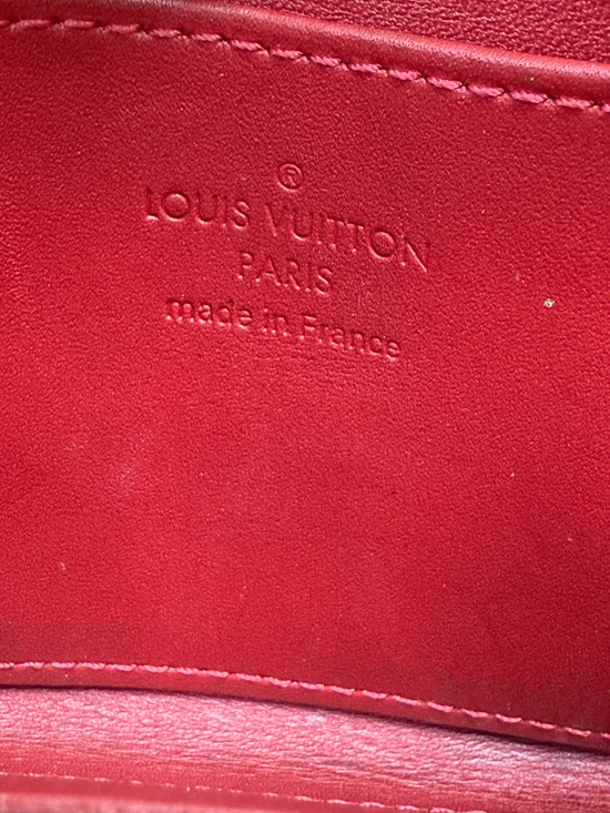 Louis Vuitton Red Venis Compact Wallet 